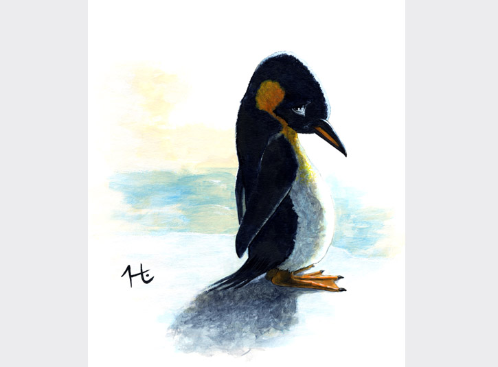 Acrylic paint on 9 x 12 bristol vellum. Original available.